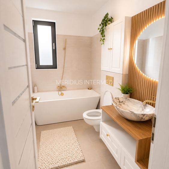 Vilă modernă P+1 de închiriat Mamaia Sat totul nou - 12