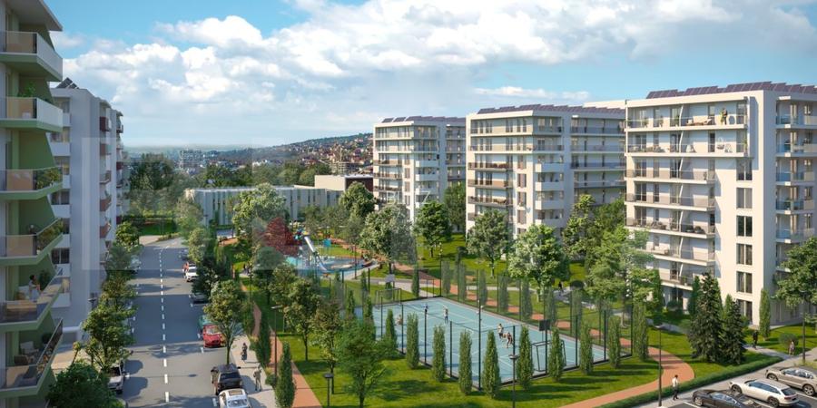 Ap. 2 camere[54 mp] Ansamblu Rezidential_zona RIVUS - 9