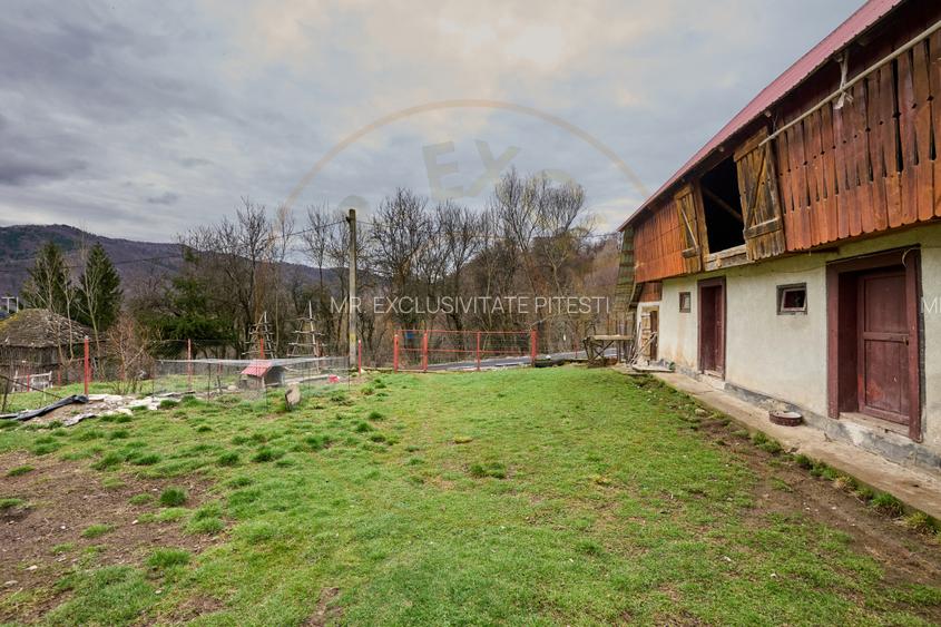 Casa  la munte cu teren generos in Com. Nucsoara, loc. Slatina jud. Arges! - 7