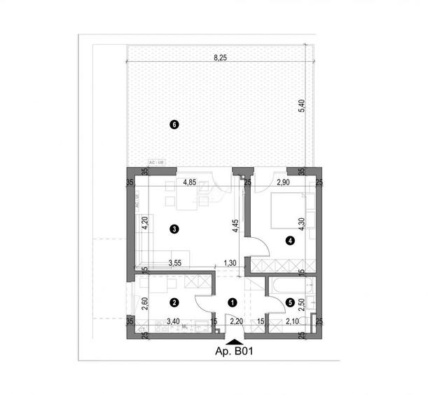 Comision 0! Gradina proprie.  Bucatarie inchisa. Loc de parcare. - 9