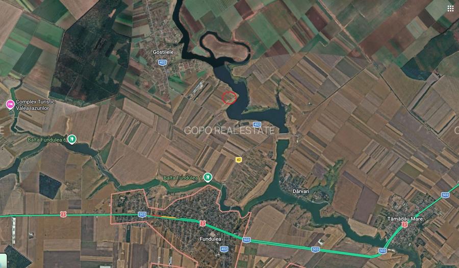 Teren 1001 mp intravilan Fundulea pe malul lacului - 5