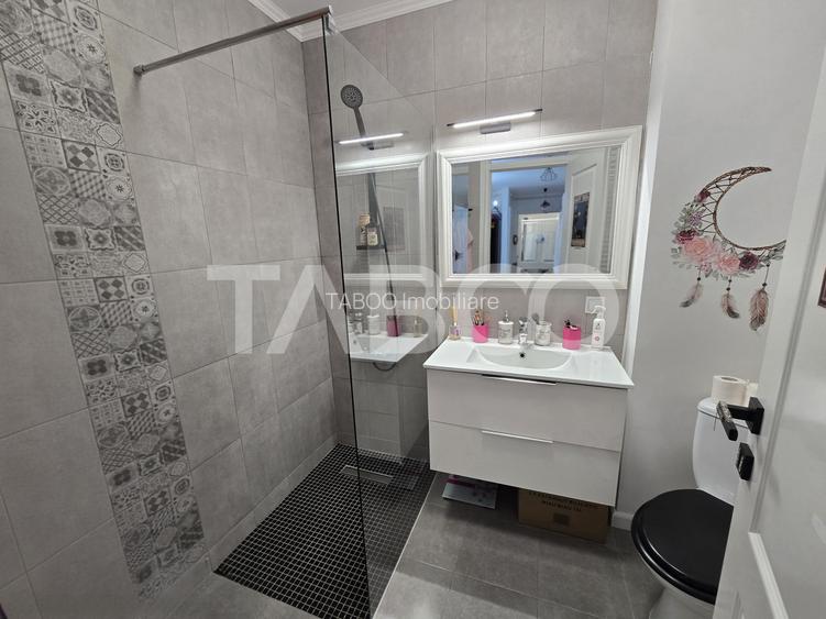 Apartament decomandat 3 camere 2 bai balcon lift City Residence Sibiu - 8