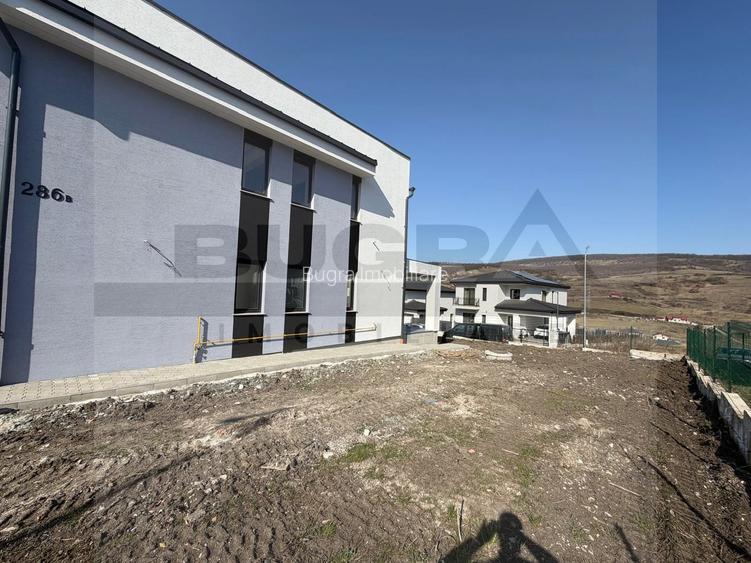 Casa individuala de lux, 119mp, teren 600mp, panoramic, Popesti - 23