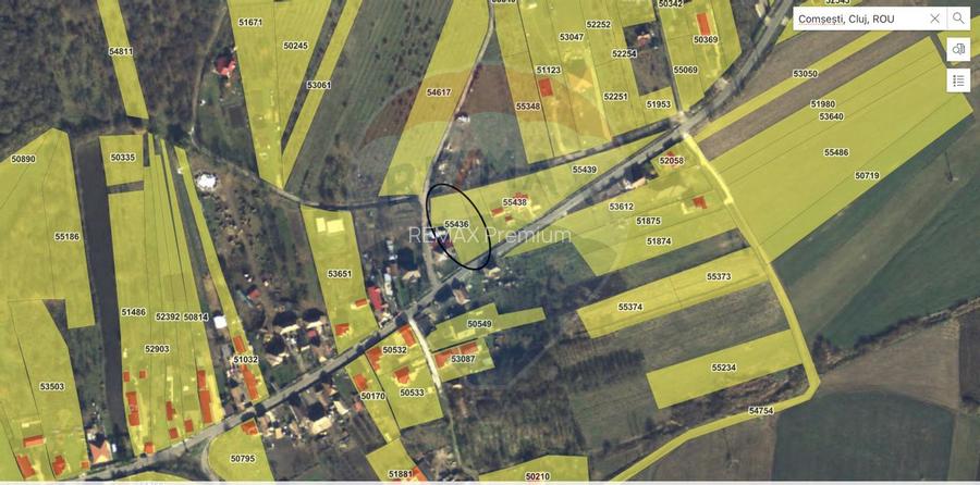 Teren de vânzare – 1.057 mp – Comșești, com. Tureni, jud. Cluj - 2