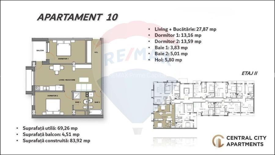 Apartament Nou  3 camere de vânzare în zona Cantemir - 3