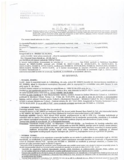 Teren intravilan 5500 mp dubla dechidere de 27, 50 m la Drum Gura Vladesei si 27 - 6