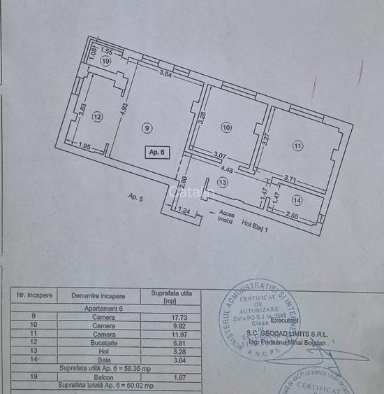  Apartament 3 camere Constanta  - 9