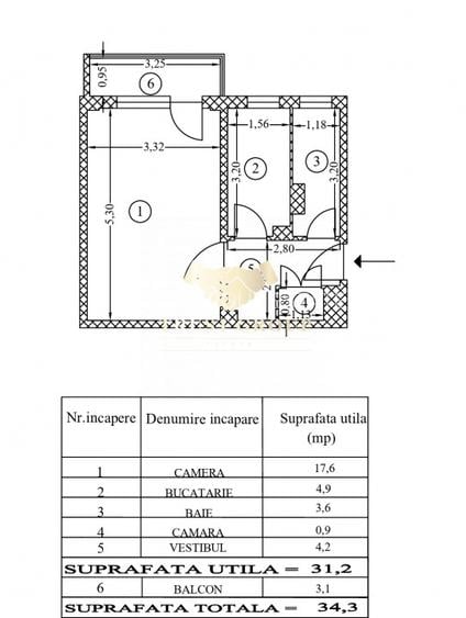 Garsoniera Victoriei | Imobil 1979 - 5