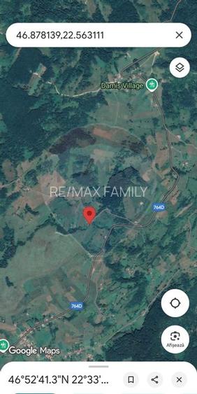 Teren constructii si faneata/livada 3082 mp Damis Bratca drum DJ 764D - 20