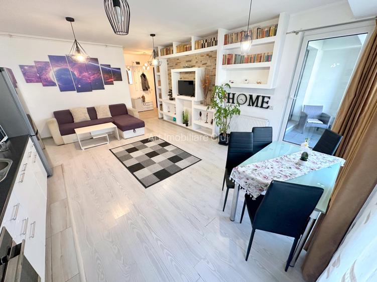 2 camere, bloc nou, modern, cu terasa, in Gheorgheni, blocul Kaufland - 3