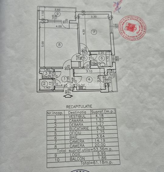Basarabia - Metrou Costin Georgian - 2 camere , centrala proprie - 14