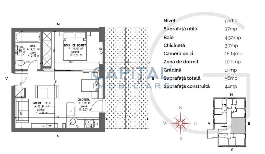 Comision 0% I Studio +gradina I Pret cu TVA inclus I Vila C7 - 3