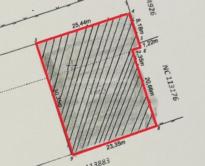 Snagov - Ghermanesti, 1000 mp, deschidere 25 ml, utilitati, liber - 2