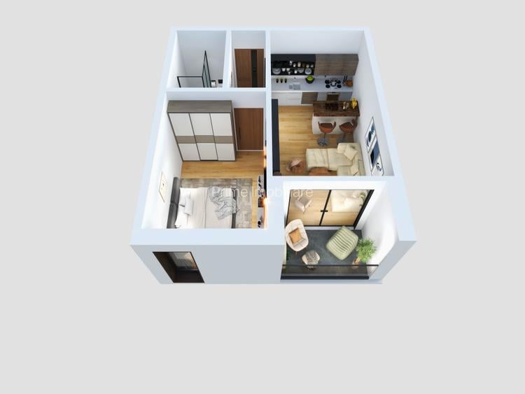 APARTAMENT 1 CAMERA, 40MP, ZONA LIDL CETATE ALBA IULIA - 8