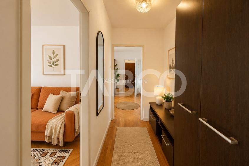 Apartament renovat de vanzare 3 camere balcon pivnita Mihai Viteazul - 11