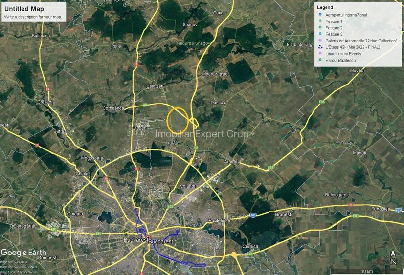 Teren intravilan Otopeni - Tunari 33.200 mp - 3