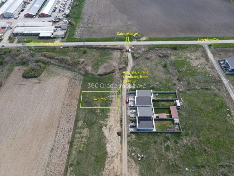 Teren de vânzare – Calea Medveș Comision 0 - 2