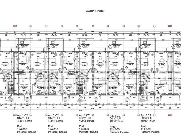 Apartamente direct de la dezvoltator de la 75000 euro cu TVA inclus - 12