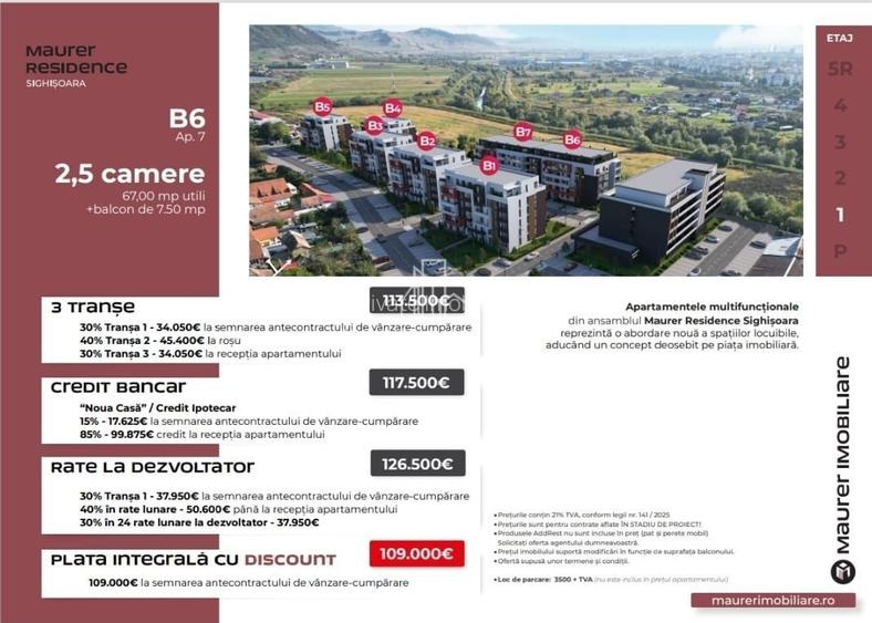 Apartament 2 camere, Maurer, Sighisoara - 8
