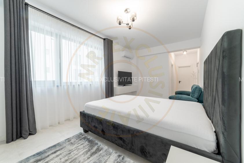 Studio lux, bloc nou VSC5 - Fratii Golesti, parcare privata, vedere pe spate - 15