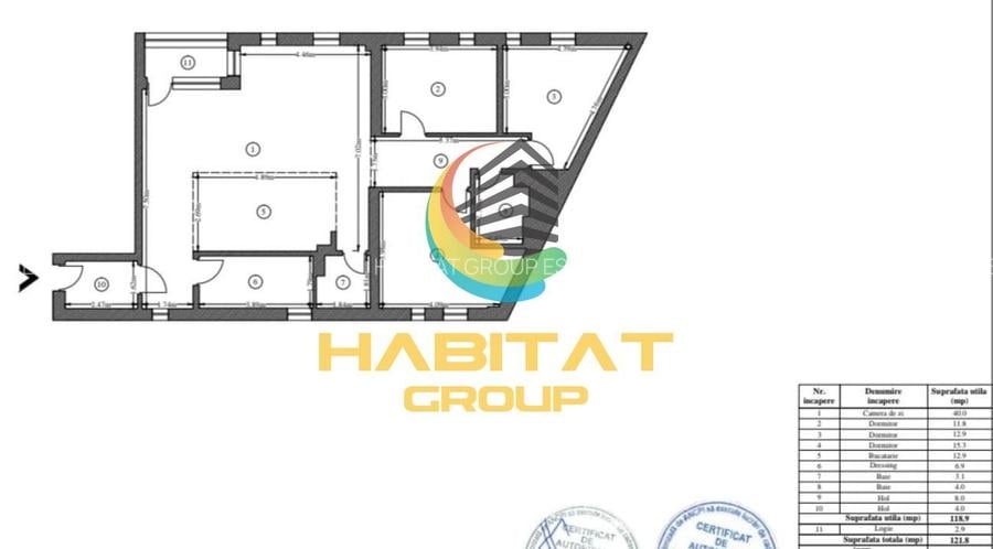 4 Camere Nou Finalizat zona Timpuri Noi Mutare rapida etaj 1 - 9