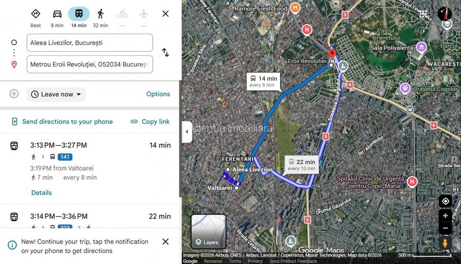 Apartament 3 camere 46 mp Ferentari - Bloc reabilitat - 12