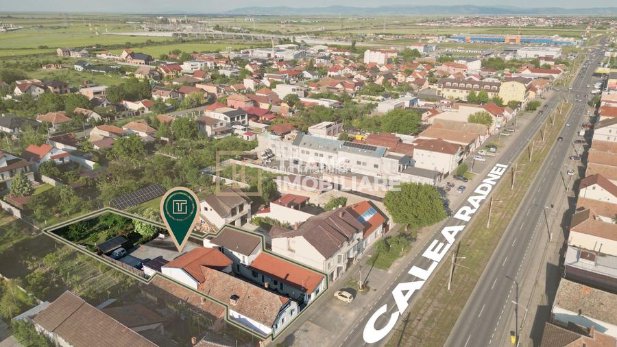 Pensiune cu 10 camere + spațiu comercial inclus pe Calea Radnei - 25