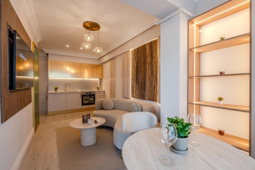 STUDIO | 1 CAMERA | PIPERA | IVORY | ROND OMV | NOU | LUX | PRET + TVA