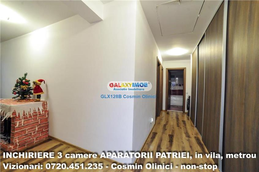 INCHIRIERE 3 camere BERCENI - Aparatorii Patriei, metrou, in vila - 15