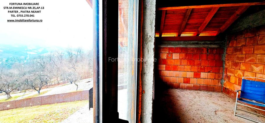 Casa la rosu D+P+E si teren 873 mp, sat Bistrita - 7