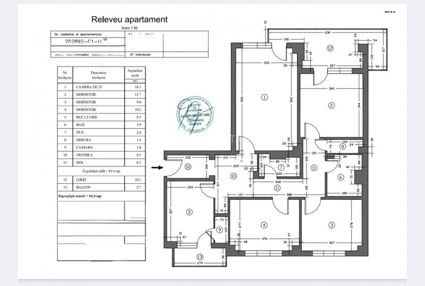 Apartament 4 camere | De Vanzare | Amzei | Romana - 15