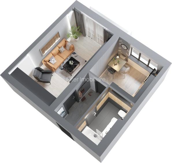 Apartament 1 cam D,  Frumoasa - Bd Poitiers Continental cod: 138671 - 6