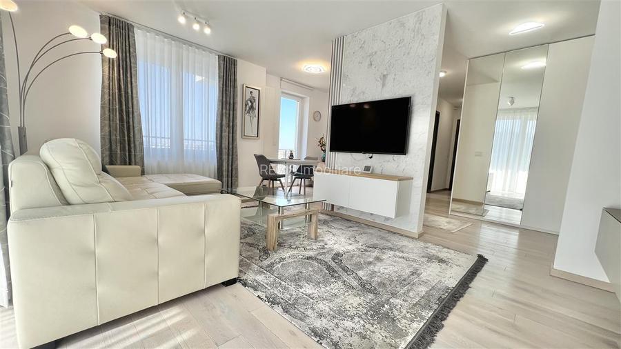 Apartament 2 camere de vanzare Coresi Kasper | mobilat modern | 3 terase | parca - 20