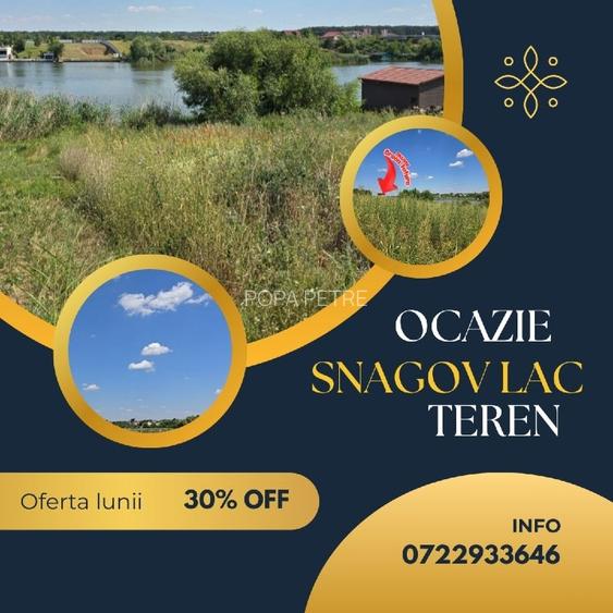 Ocazie teren ieșire Lac Snagov 20 m - 2