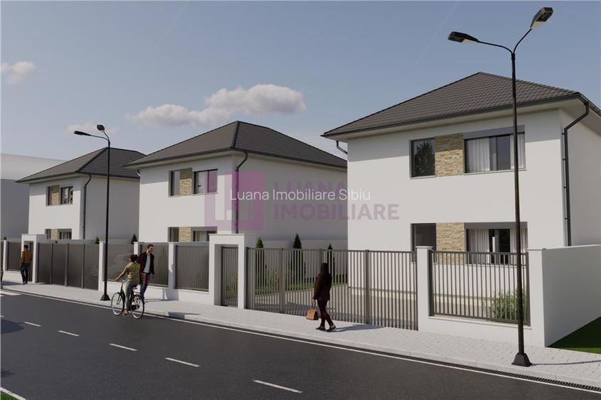 Casa individuala Sibiu - Sura Mica | teren 380 mp | noua | la alb - 2