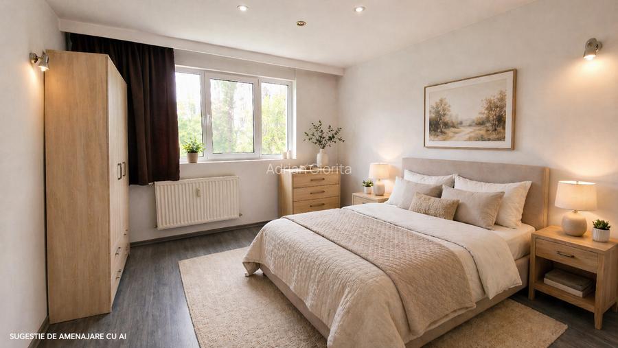 Oază verde în Drumul Taberei · 3 camere · metrou M5 și parc la pas - 11