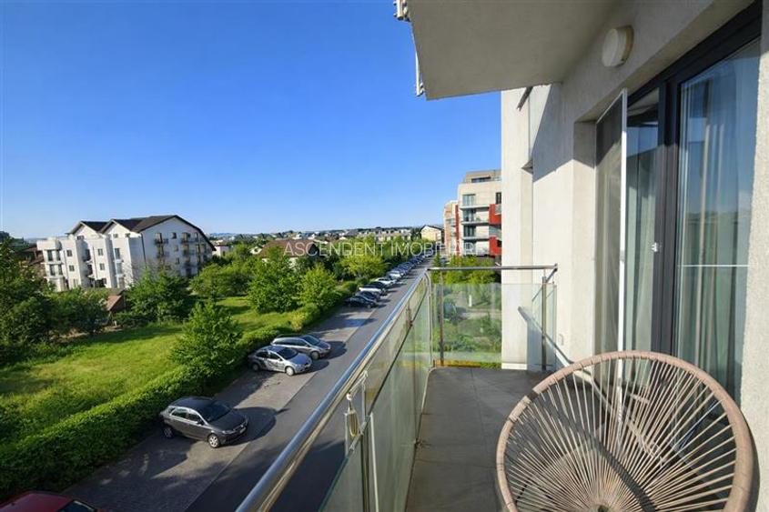 Rezidenta mobilata,utilata,tip studio,terasa, boxa,loc parcare,Tractorul,Brasov - 3