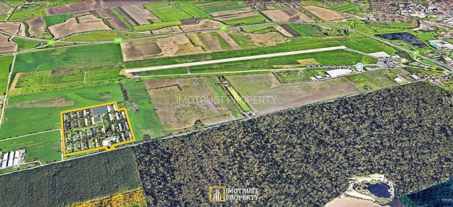 DE VANZARE –Teren Parc Industrial 18 ha cu Hale și Fotovoltaic – Arad - 7