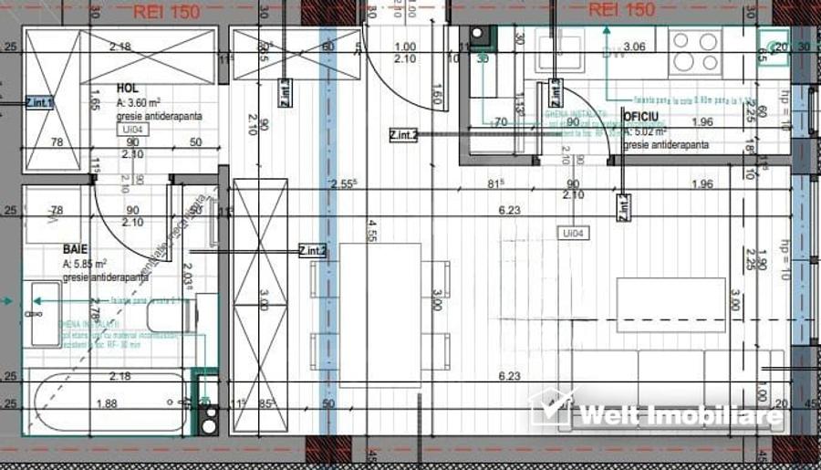 Apartament la etaj intermediar, Piata Cipariu - 1
