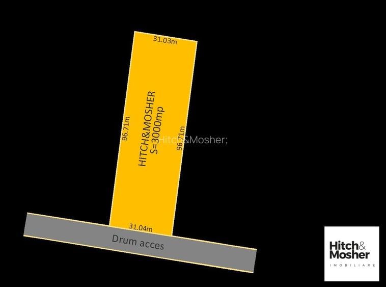 Teren in suprafata 3.000 mp Cornesti - 3