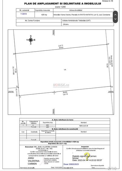Teren Vama Veche | Ultimele 5 loturi| Lângă Plajă | Intravilan | Investiție - 6