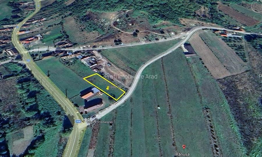 Loc de casa in Ranusa, Jud. Arad 1000 mp - 2