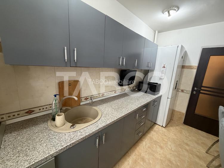 Apartament de inchiriat 4 camere 2 bai 2 balcoane mobilat si utilat - 8