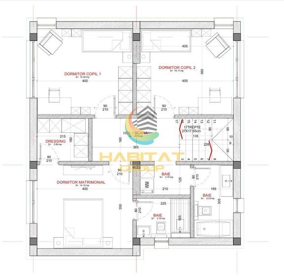 Pallady vila individuala 5 camere 126 mp + curte 246 mp