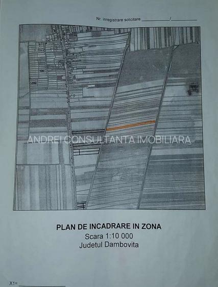 Vanzare 5000 mp teren  Butimanu-Lucianca (aproape de Bucuresti) plata în rate - 5