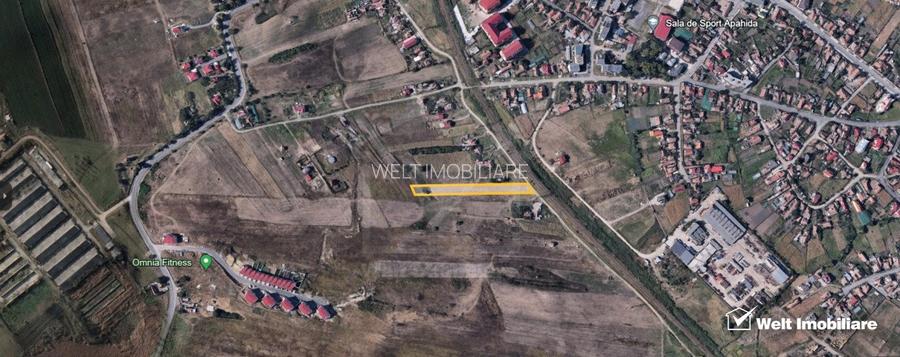 Teren constructii Apahida, acces drum, panorama superba - 6