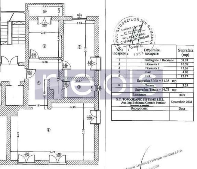 VANZARE 3 CAMERE | 81 MP | LUMINOS | COSMOPOLIS - 7