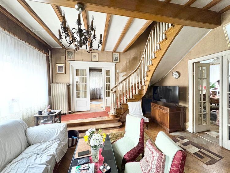 CASA CONSTRUITA IN URMA CU 100 DE ANI CU TEREN DE 500 MP RETRASA IN COTROCENI - 5