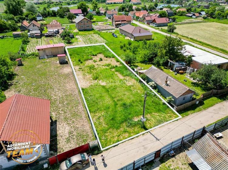 Oportunitate pe 1.100 mp intravilan, pregatit,Ozun,10 min de Sfantu Gheorghe,Cov - 2