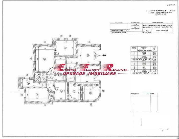 Kiseleff Arcul de triumf Vanzare vila 12 camere EFR UPGRADE - 18